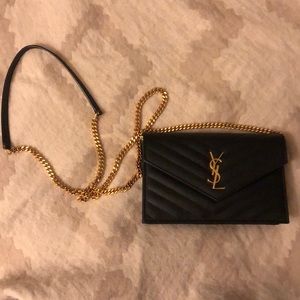 YSL Chain Wallet - Small